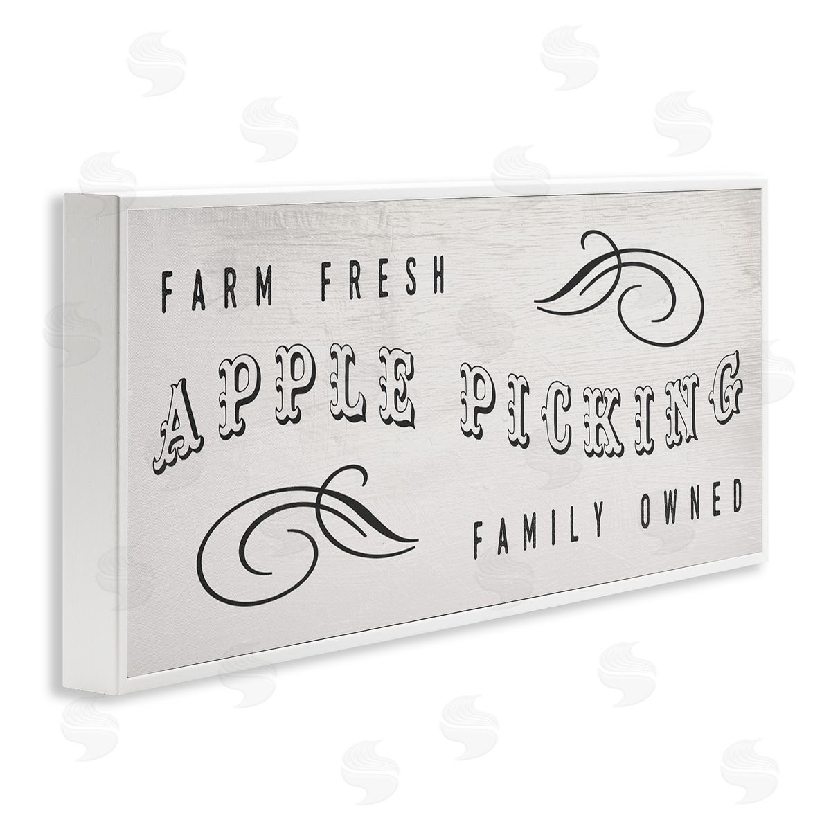 Stupell Studio Farm fr_sideesh Apple Picking Family Owned Harvest Sign