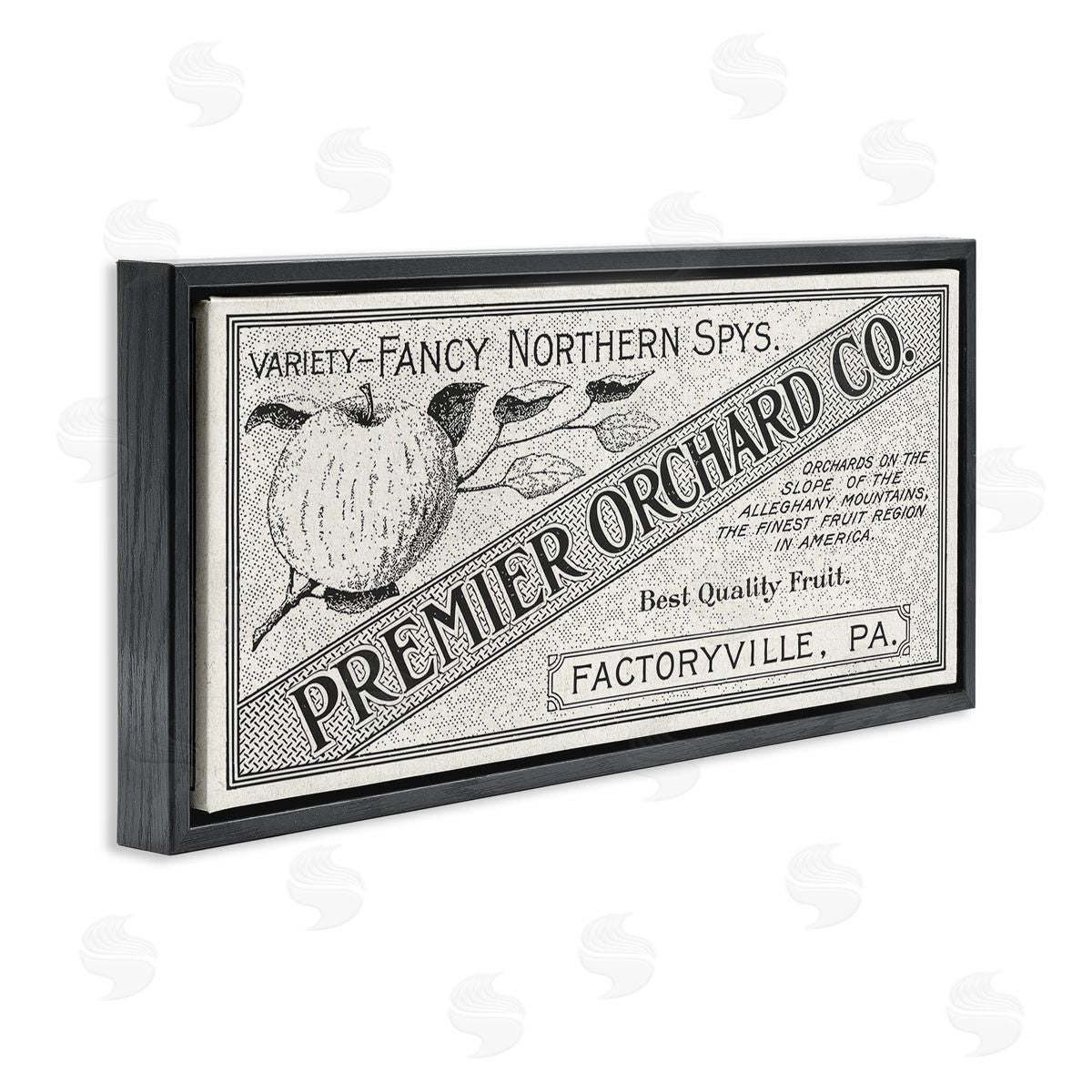 Stupell Studio Vintage Premier Orchard Co. Sign Antique fr_sideuit