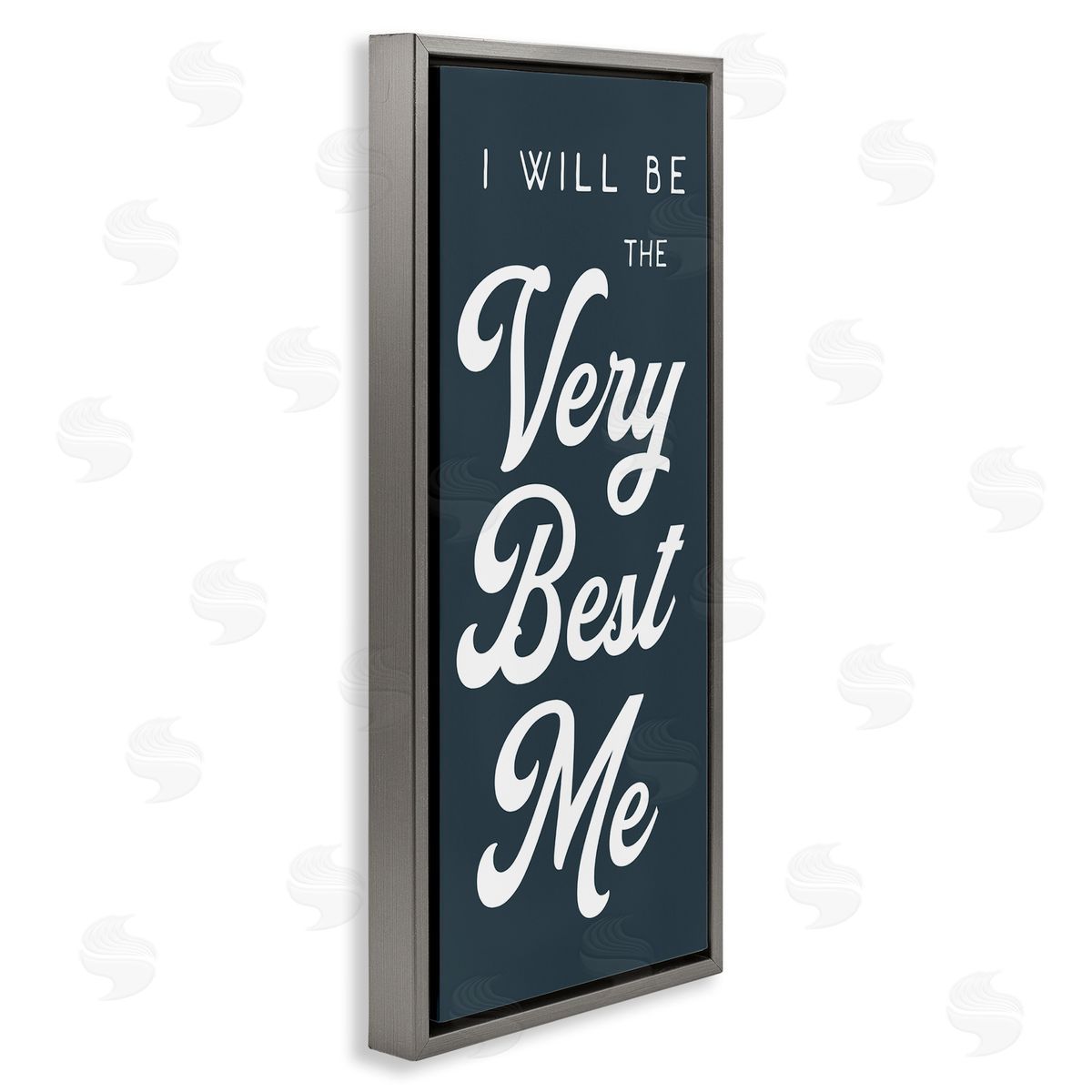 Stupell Studio Will Be The Very Best Me Phrase Bold