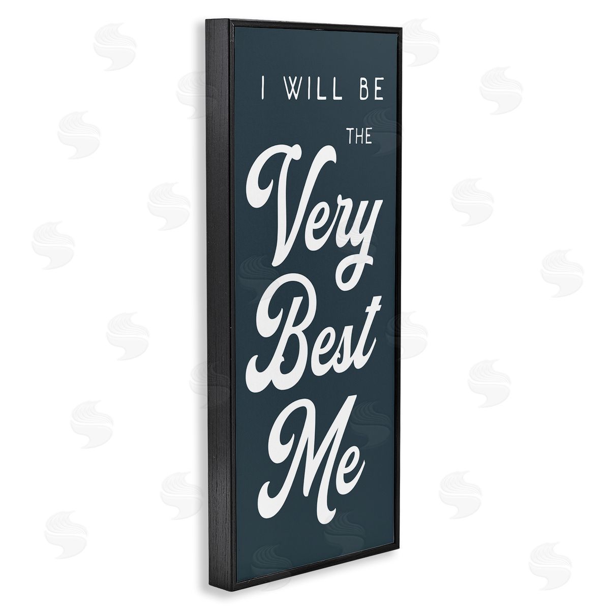 Stupell Studio Will Be The Very Best Me Phrase Bold