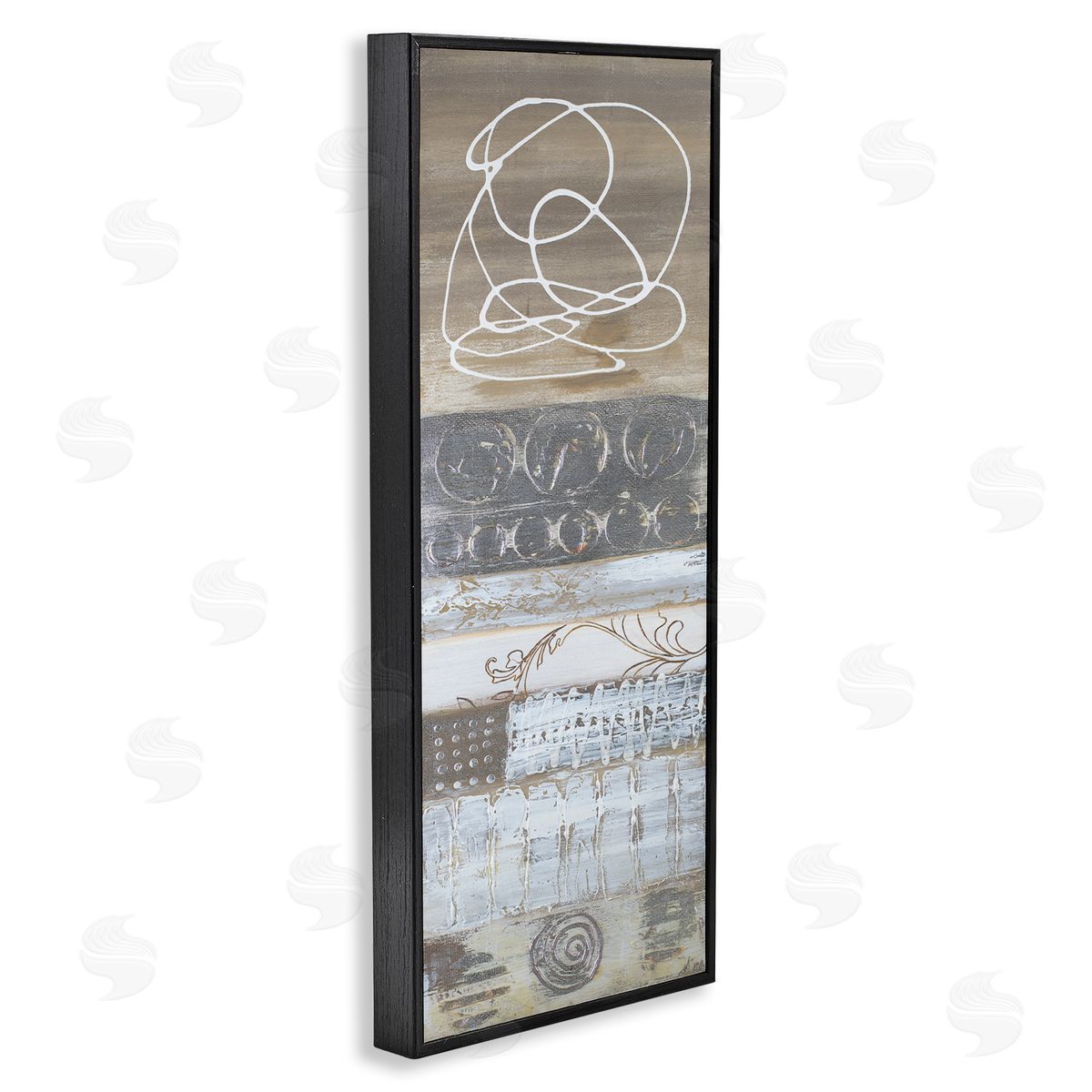 Gina Ritter Artistic Layers Abstract Pattern Stitching Circular Line Doodle