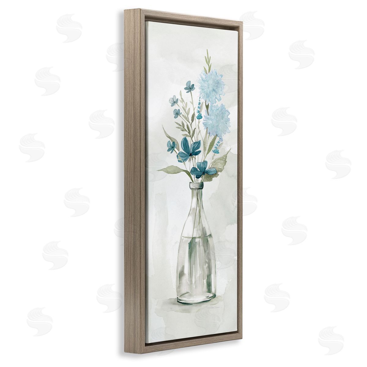 Carol Robinson Wild Blue Cornflowers Glass Jug Indoors Floral Bouquet