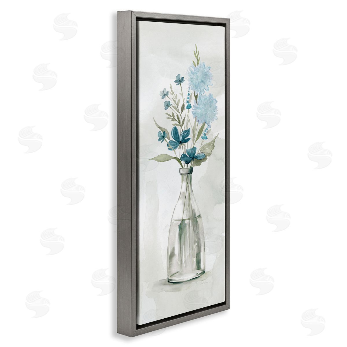 Carol Robinson Wild Blue Cornflowers Glass Jug Indoors Floral Bouquet