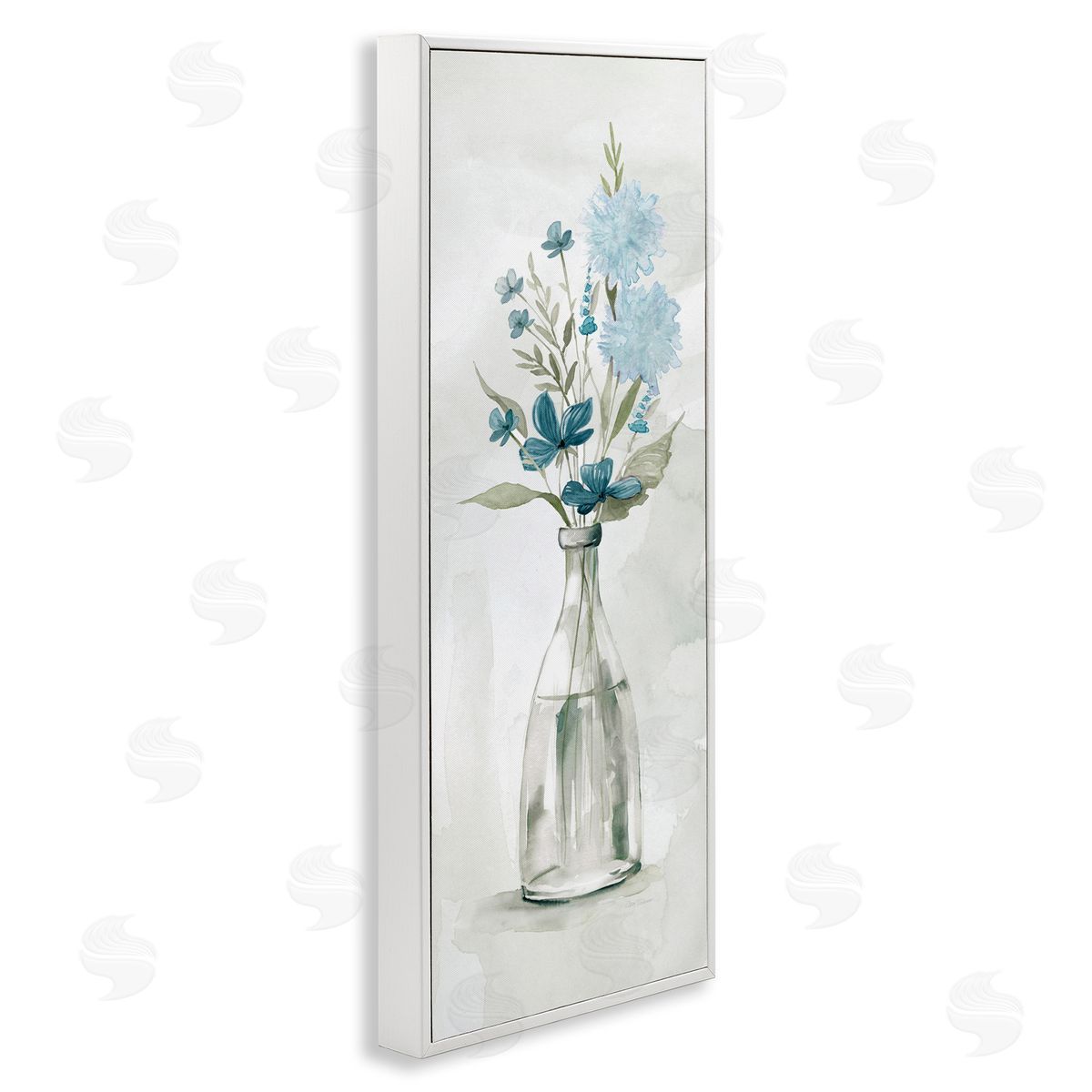 Carol Robinson Wild Blue Cornflowers Glass Jug Indoors Floral Bouquet