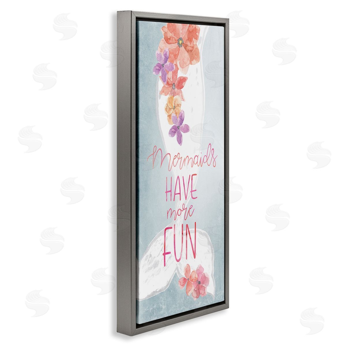 Yass Naffas Designs Mermaids Have Fun Flowered Siren Sleek Fish Tail