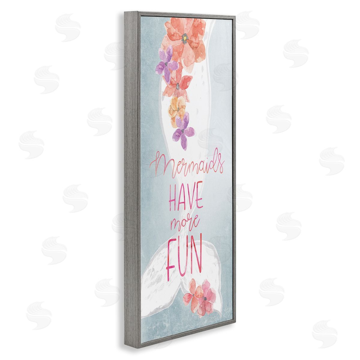Yass Naffas Designs Mermaids Have Fun Flowered Siren Sleek Fish Tail