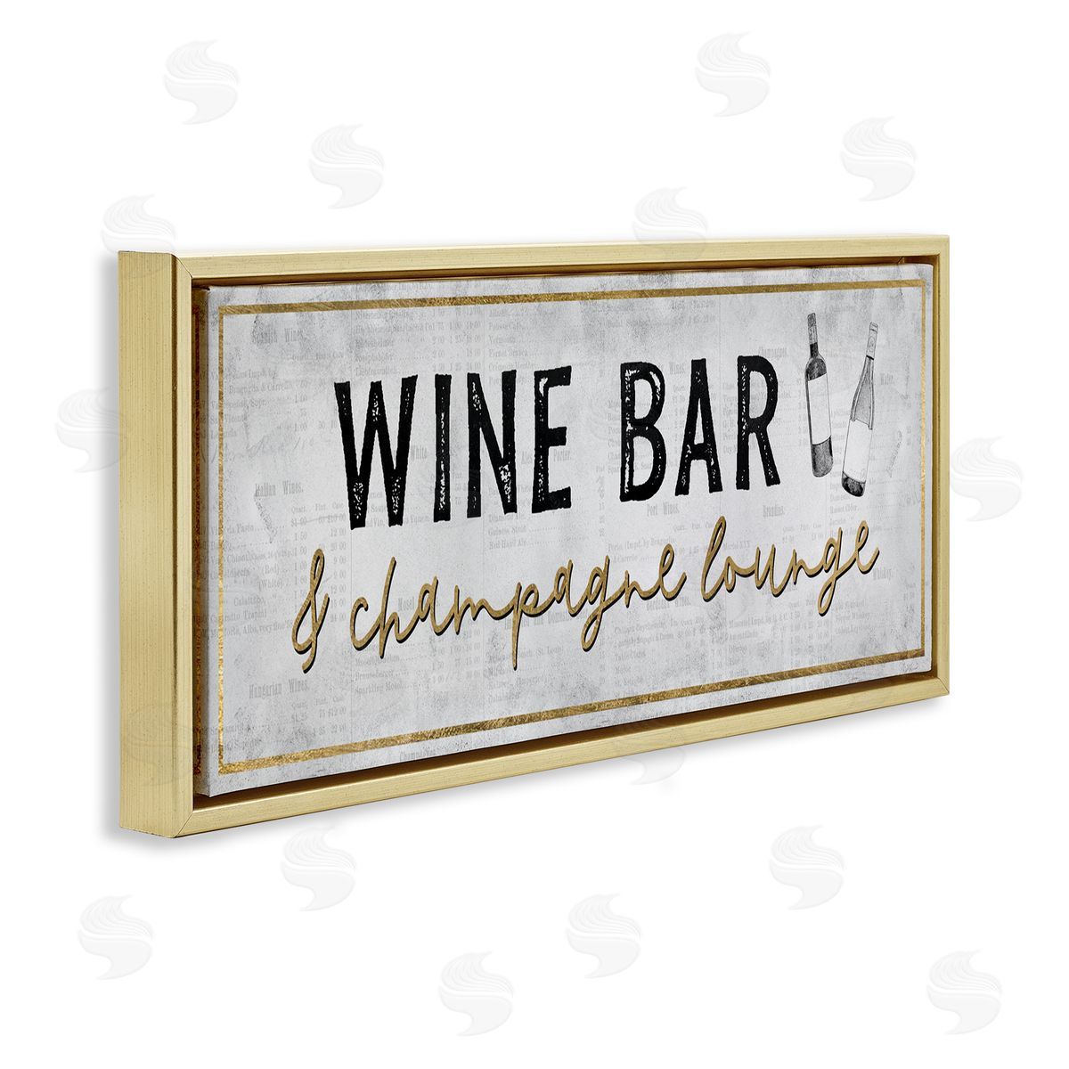 Natalie Carpentieri Wine Bar Champagne Lounge Distressed Vintage Kitchen Sign