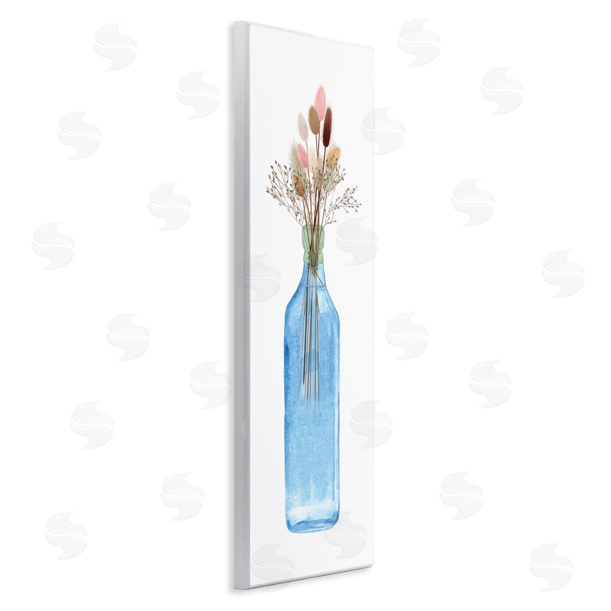 Susan Jill Simple Blue Flower Vase Botanical Arrangement Design