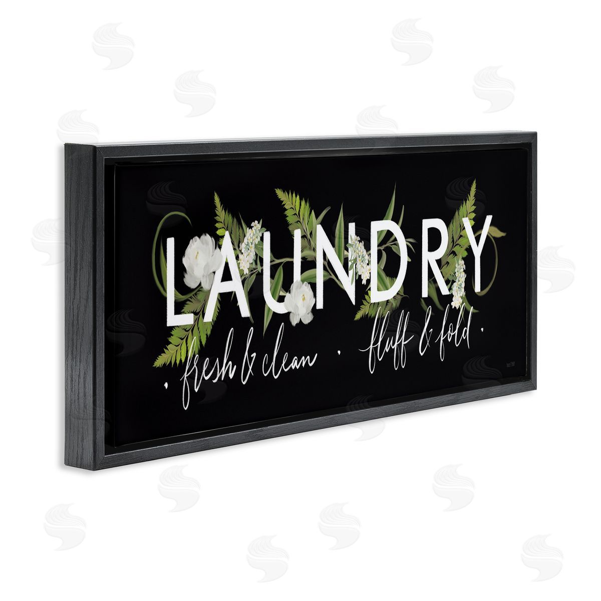 House Fenway Fern and Floral Laundry Home Sign Traditional Cleaning