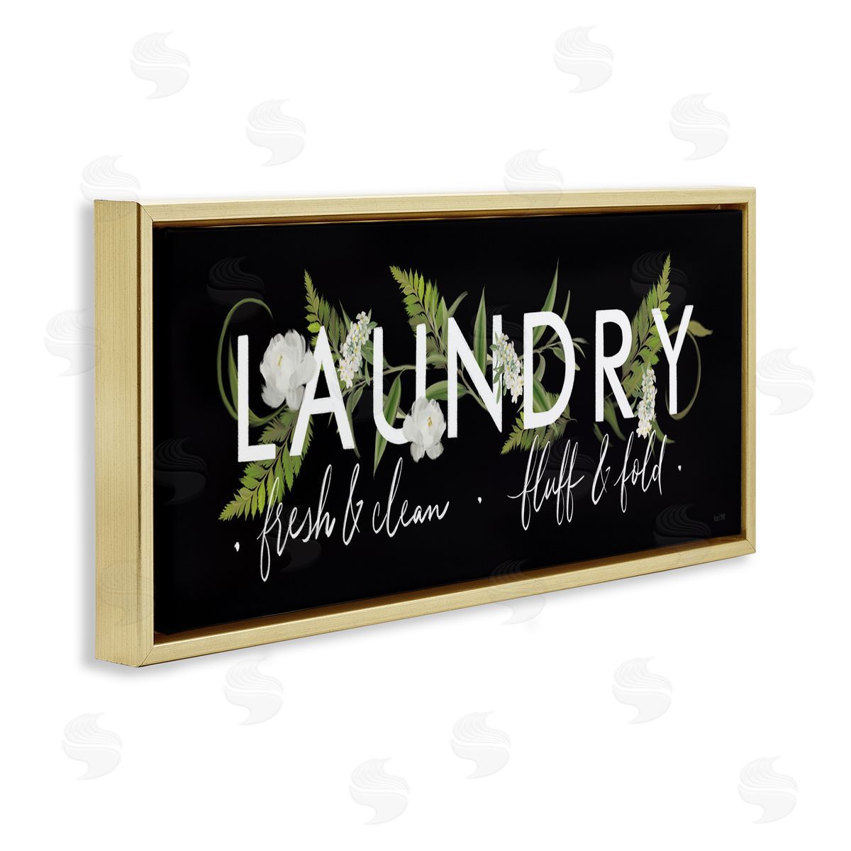 House Fenway Fern and Floral Laundry Home Sign Traditional Cleaning