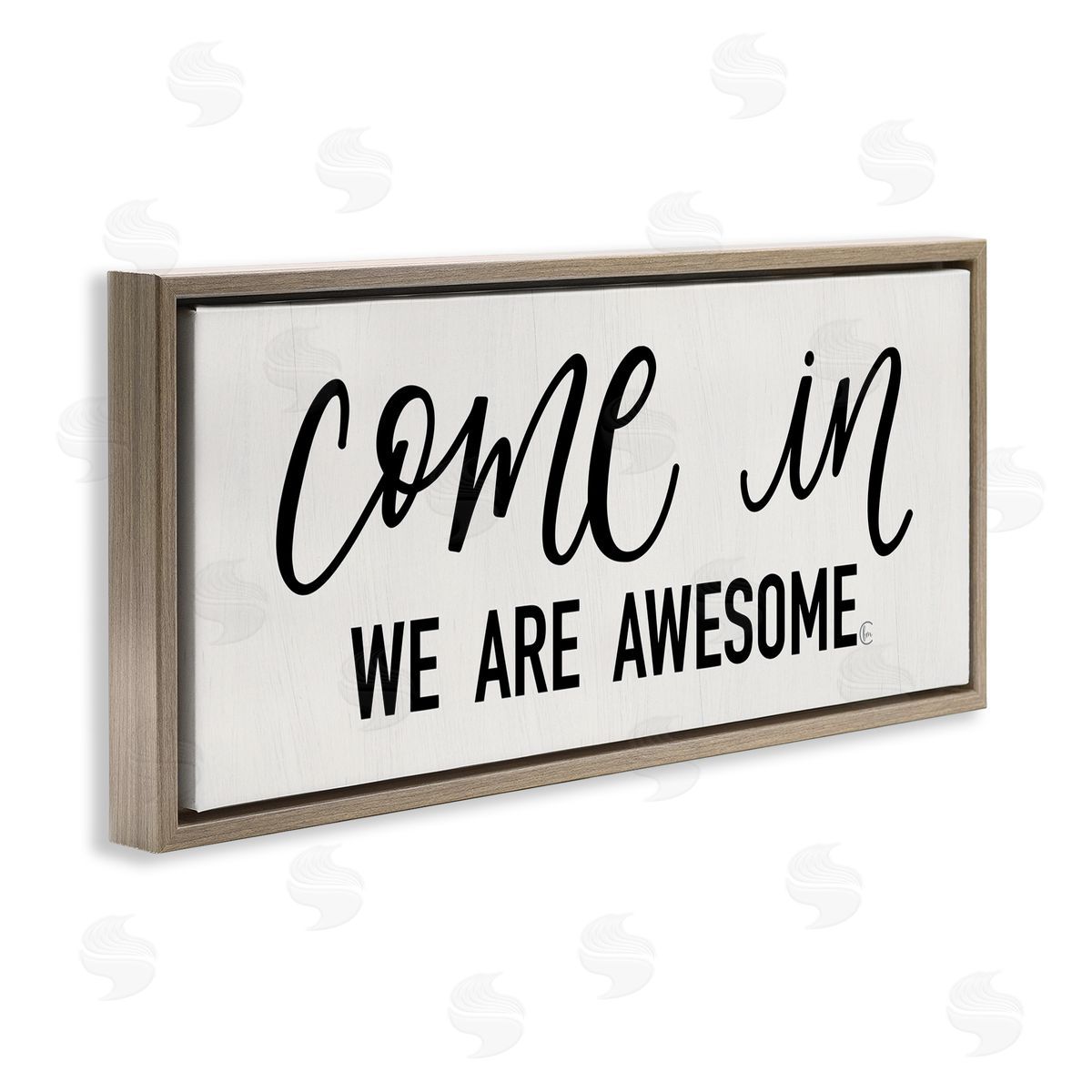 House Fenway Come In We Are Awesome Phrase fr_sideiendly Home Sign