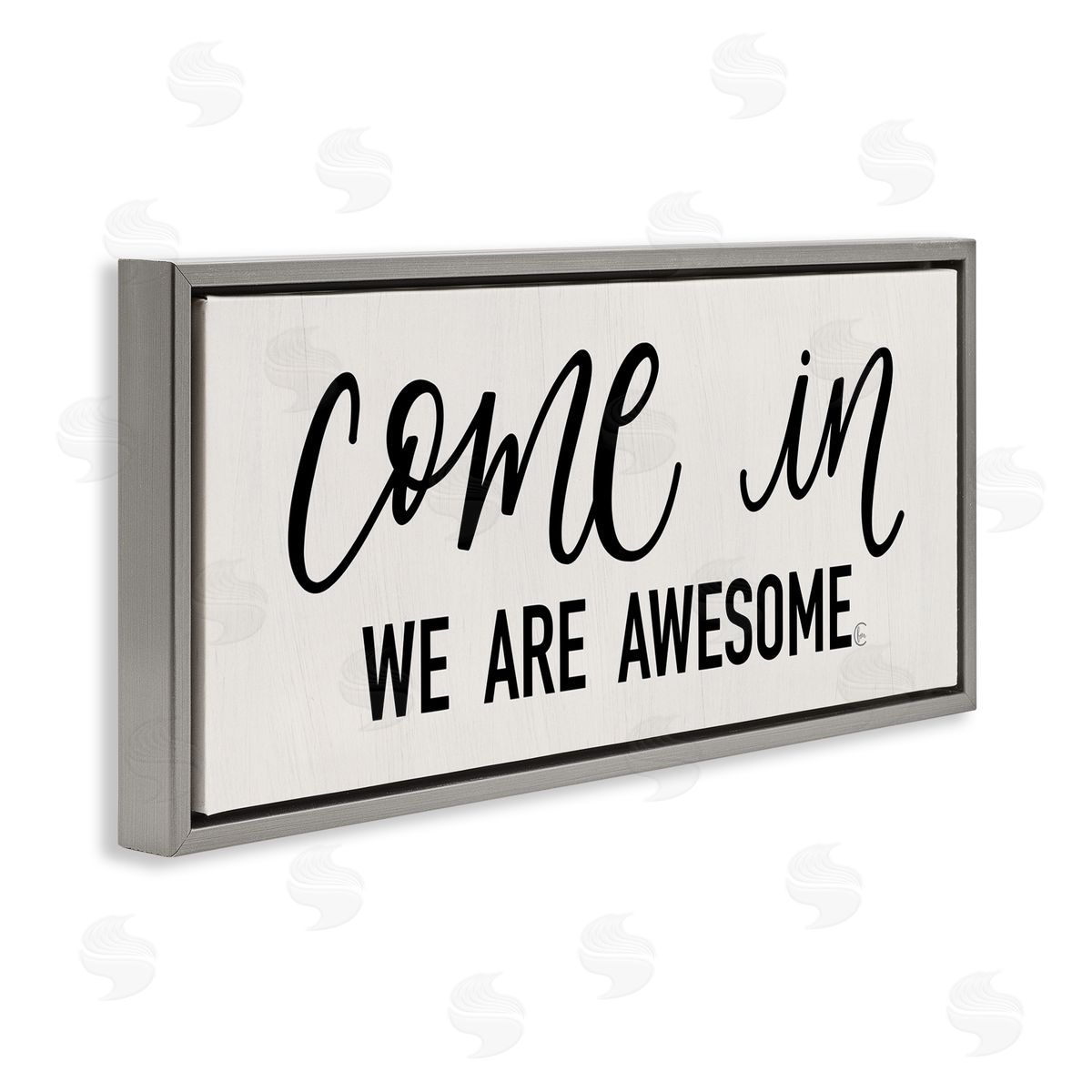 House Fenway Come In We Are Awesome Phrase fr_sideiendly Home Sign