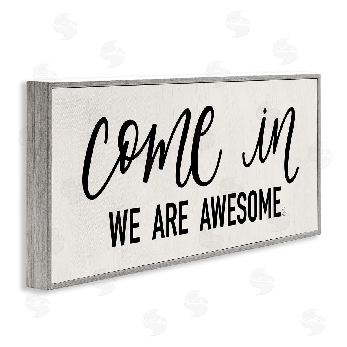 House Fenway Come In We Are Awesome Phrase fr_sideiendly Home Sign