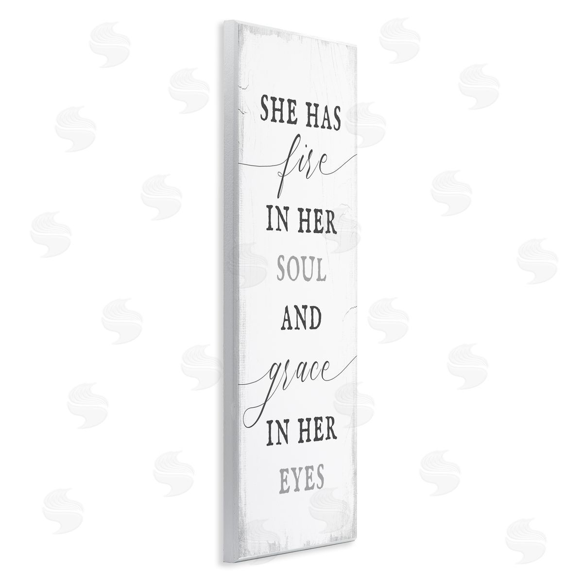 Stupell Studio She has Fire in Her Soul Motivational Girl Power