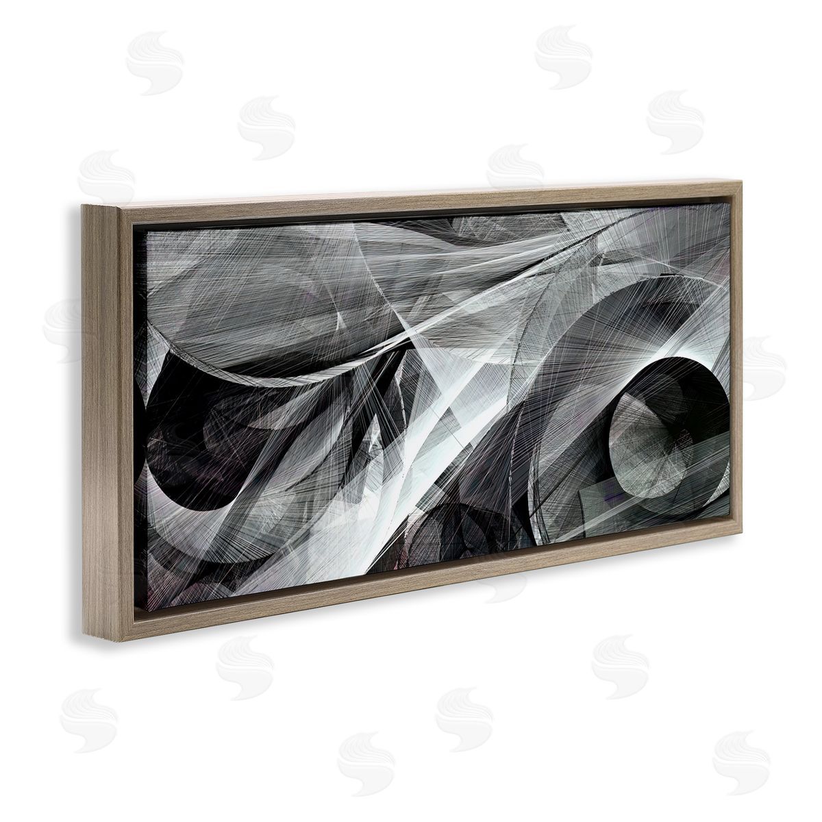 Alpenglow Workshop Monochrome Abstract Shapes Dense Geometric Circular Lines