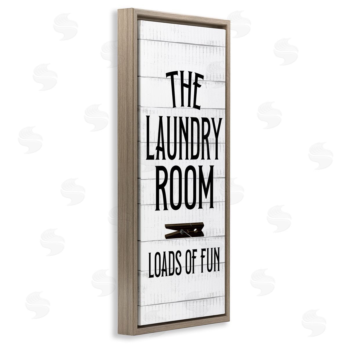 Kim Allen Loads of Fun Laundry Room Rustic Clothespin Design