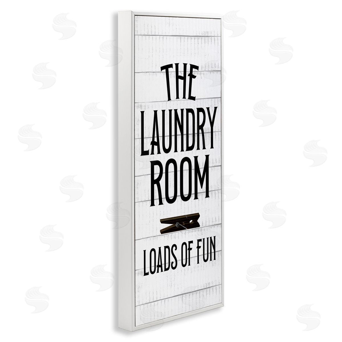 Kim Allen Loads of Fun Laundry Room Rustic Clothespin Design