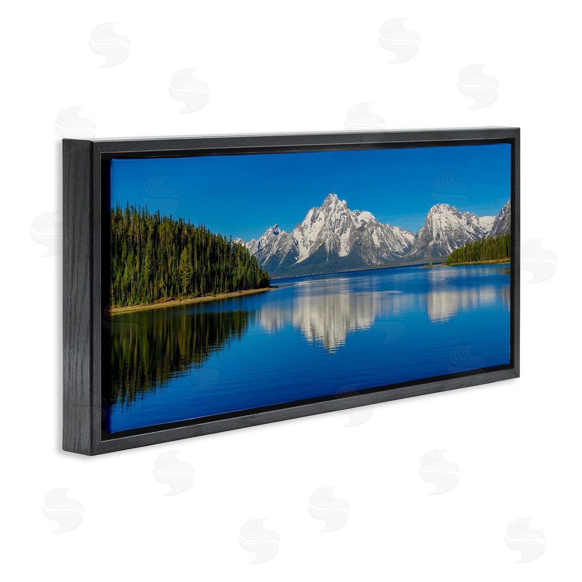 Daniel Sproul Snowcapped Mountains Clear Lake Reflection Panoramic Scenery
