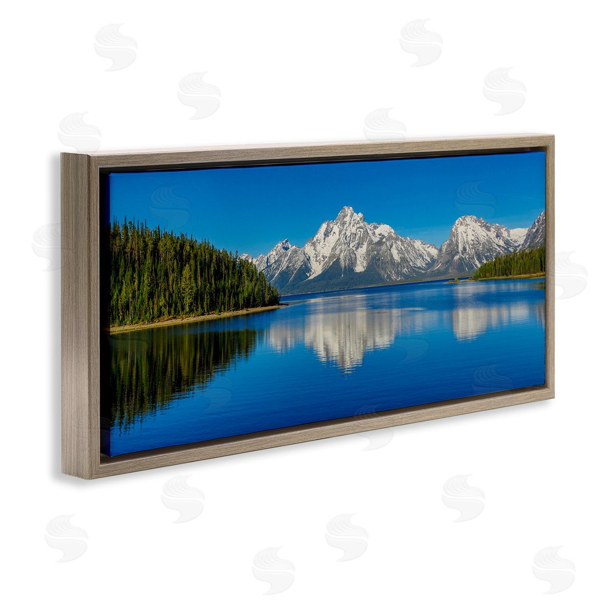 Daniel Sproul Snowcapped Mountains Clear Lake Reflection Panoramic Scenery