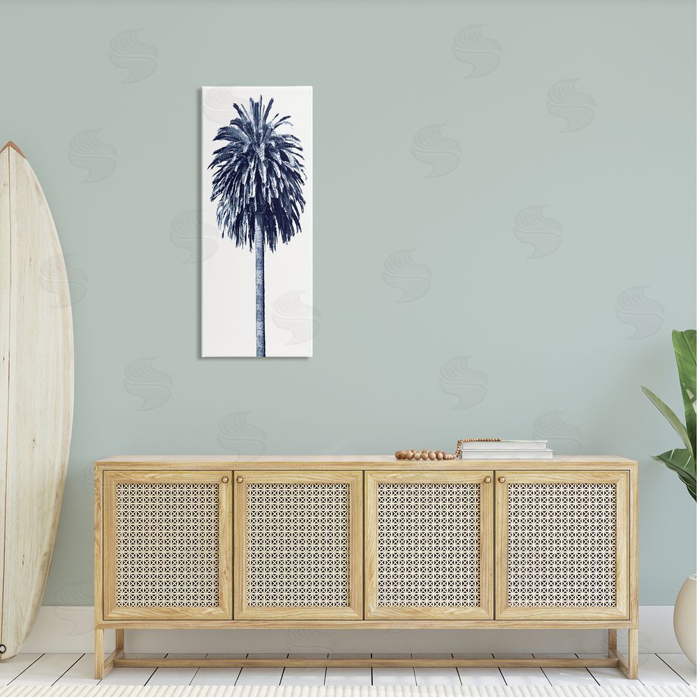 Devon Davis Tall Tropical Palm Tree Plant Greyscale Photography