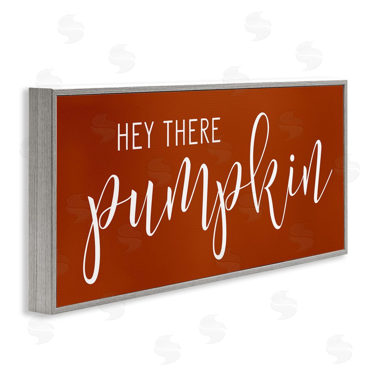 Lettered and Lined Hey There Pumpkin Romantic Calligraphy Script Autumn Theme