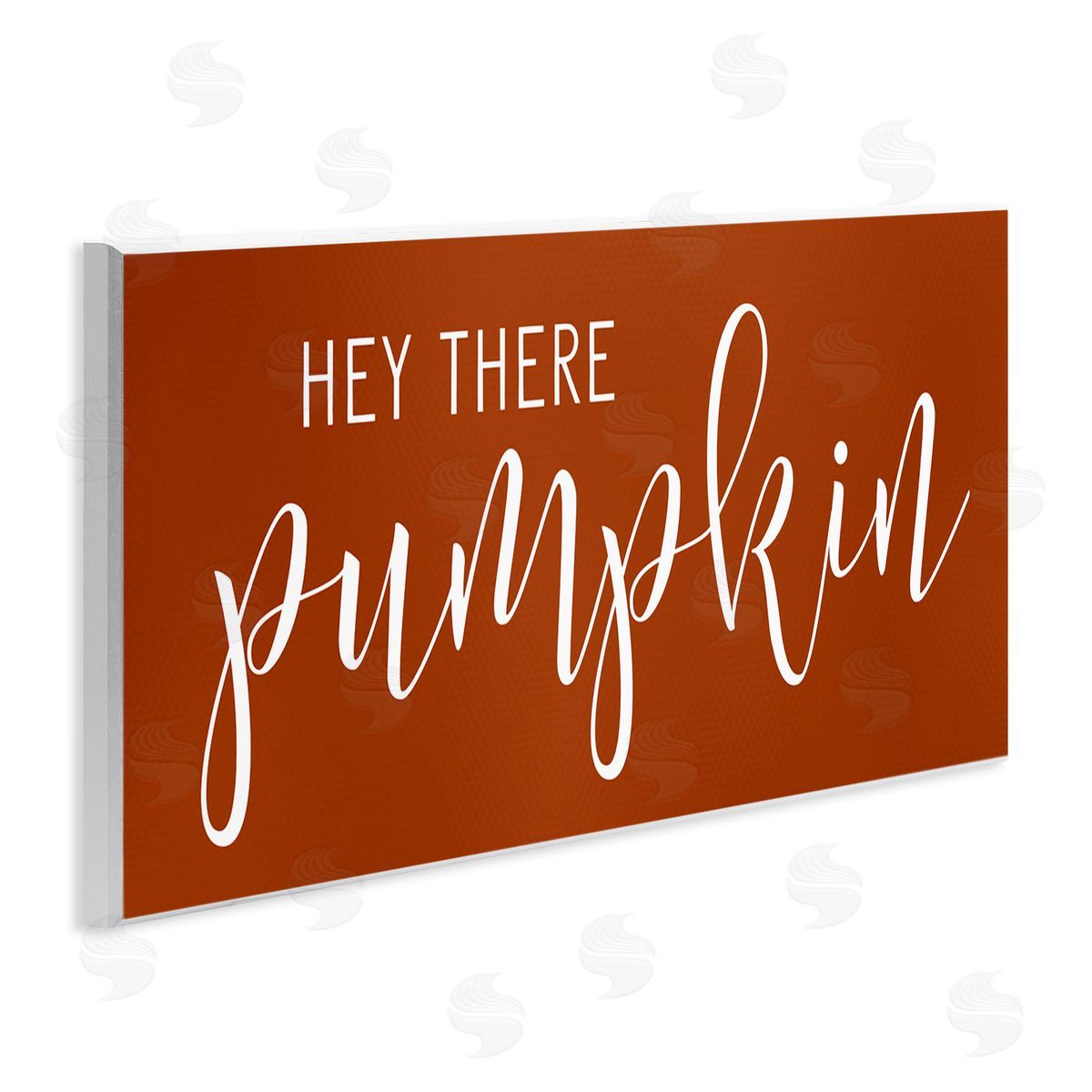 Lettered and Lined Hey There Pumpkin Romantic Calligraphy Script Autumn Theme