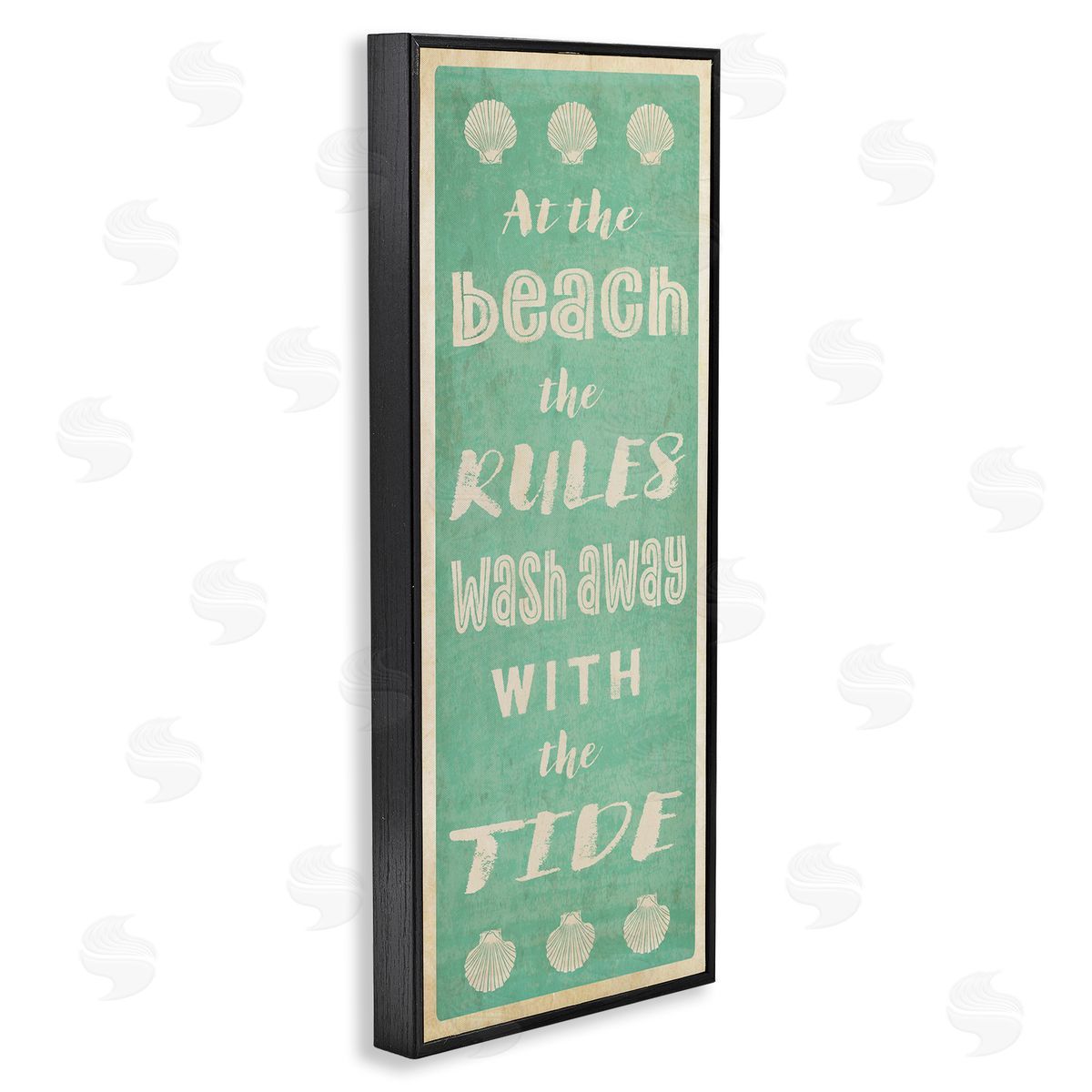 Graffitee Studios Beach Rules Rustic Ocean Tide Phrase Sign