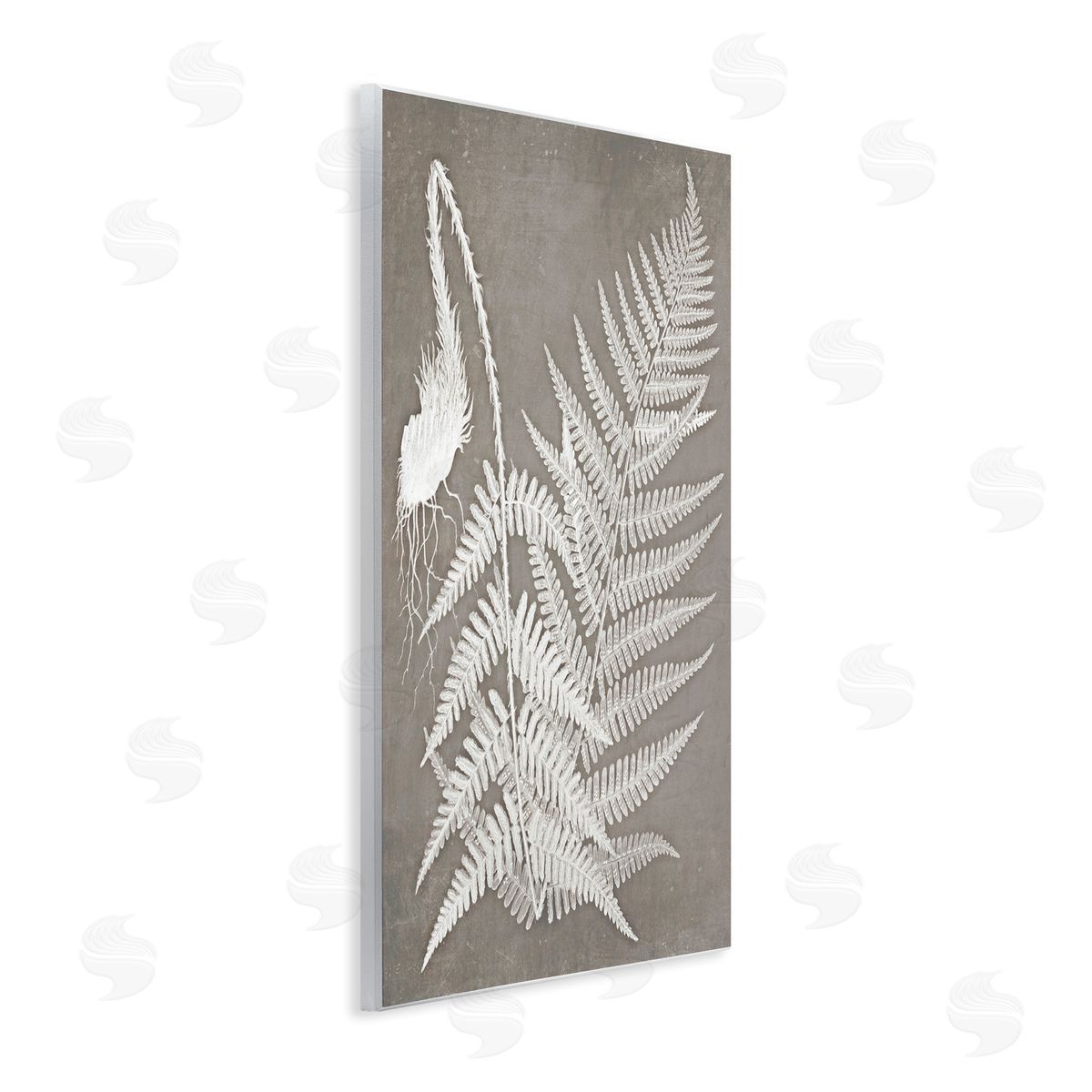 Graffitee Studios Layered Botanicals Fern Leaves Nature Vegetation  Wall Plaque Art Print