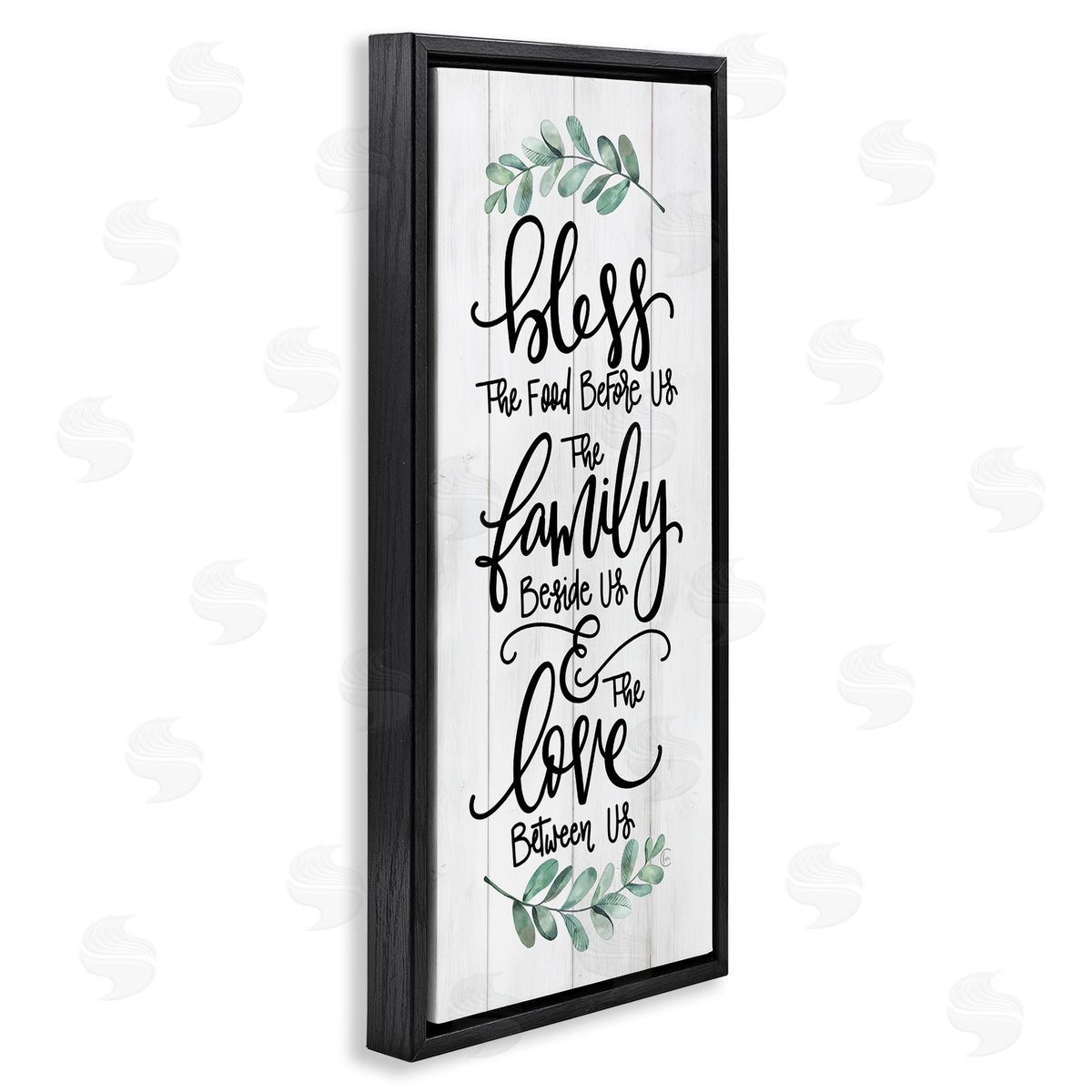 Fearfully Made Creations Bless This Family Religious Kitchen Phrase Plank Pattern