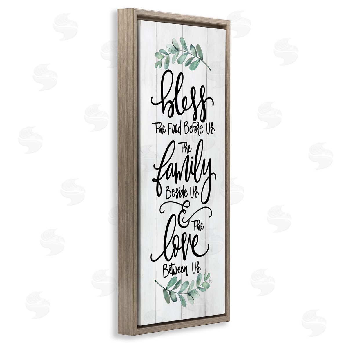 Fearfully Made Creations Bless This Family Religious Kitchen Phrase Plank Pattern