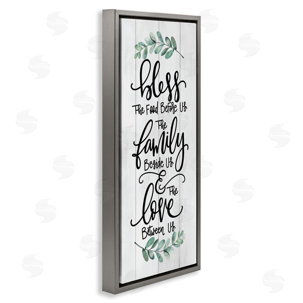 Fearfully Made Creations Bless This Family Religious Kitchen Phrase Plank Pattern