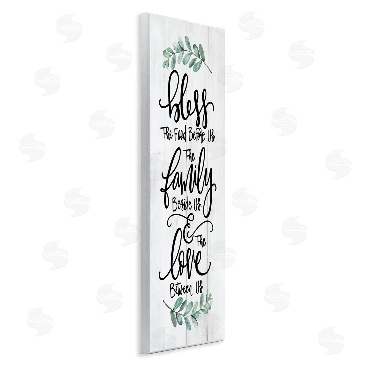 Fearfully Made Creations Bless This Family Religious Kitchen Phrase Plank Pattern