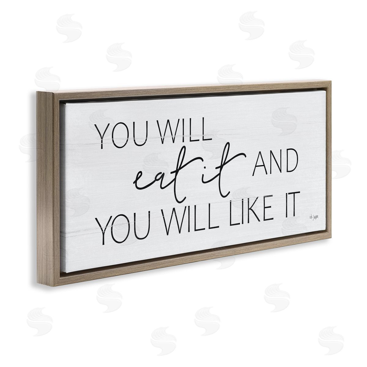 Jaxn Blvd. Eat & Like It Rustic Kitchen Phrase Sign