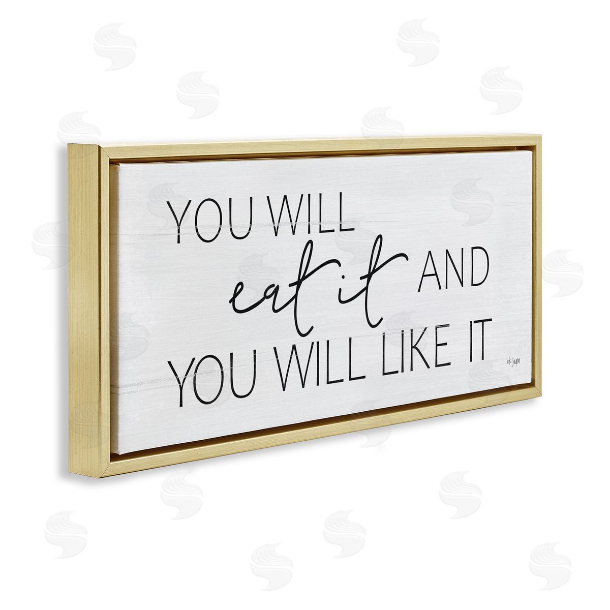Jaxn Blvd. Eat & Like It Rustic Kitchen Phrase Sign