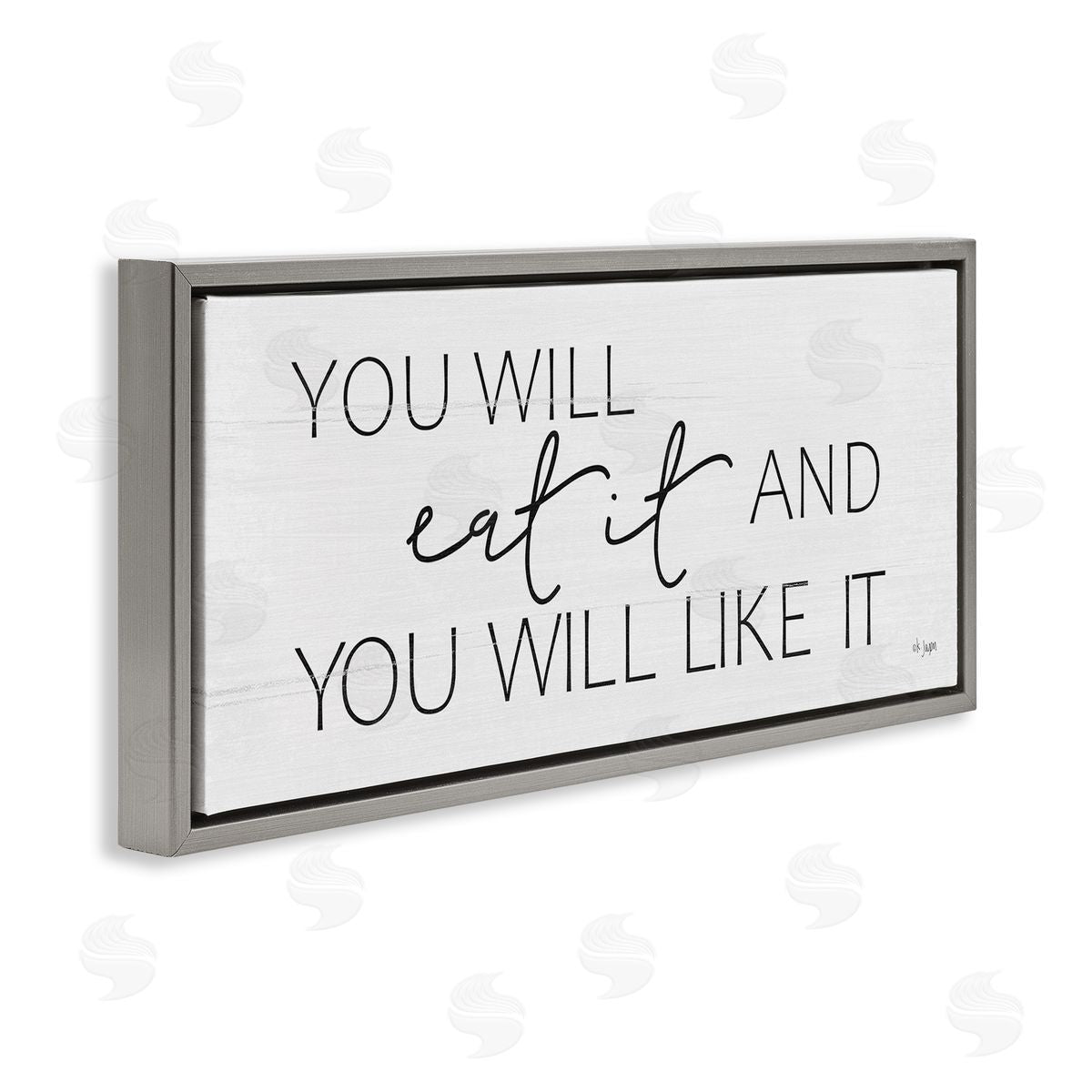 Jaxn Blvd. Eat & Like It Rustic Kitchen Phrase Sign