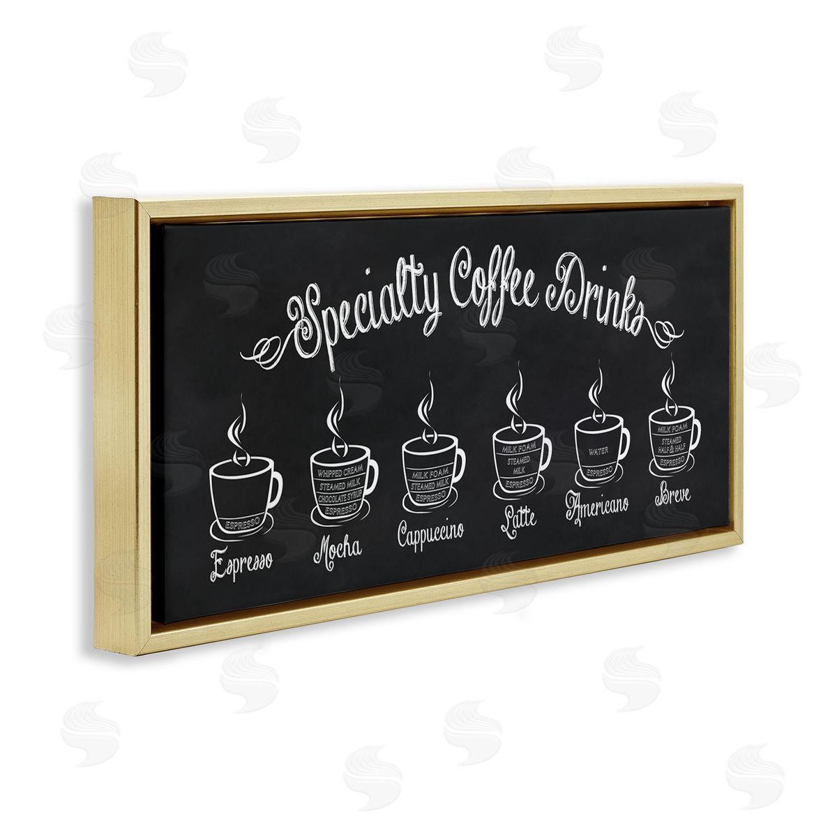Lettered and Lined Specialty Coffe_sidee Drinks Cafe Cups Informative Sign