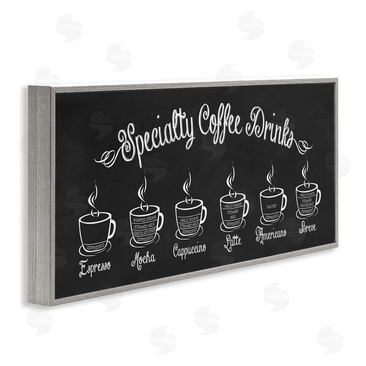 Lettered and Lined Specialty Coffe_sidee Drinks Cafe Cups Informative Sign