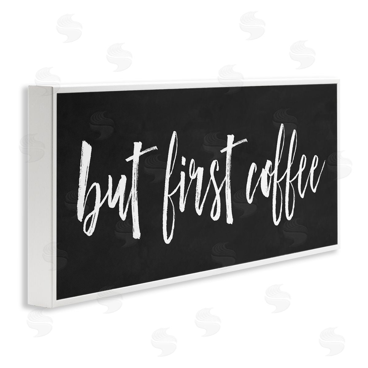 Lettered and Lined But First Coffe_sidee Calligraphy Script Kitchen Phrase