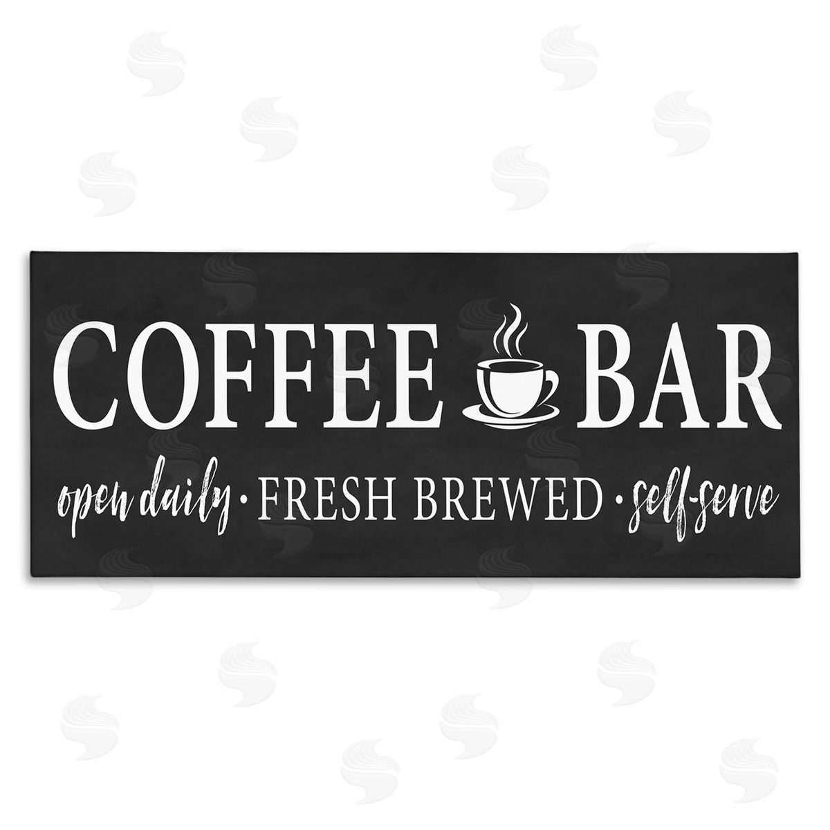 Lettered and Lined Coffe_sidee Bar Open Sign Casual Black Design