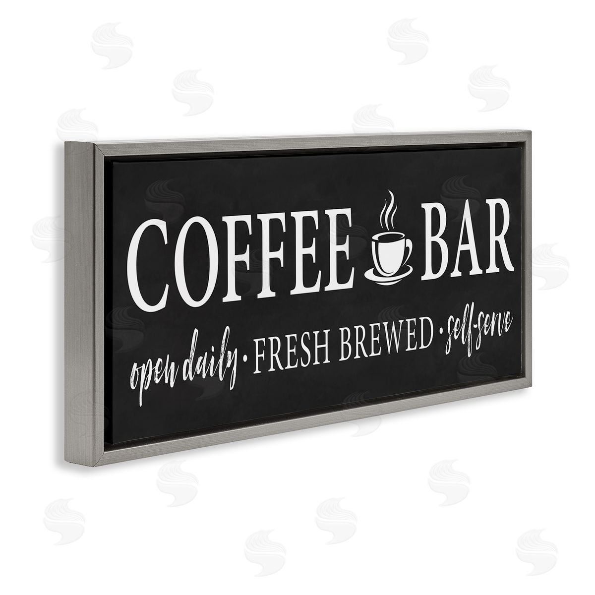 Lettered and Lined Coffe_sidee Bar Open Sign Casual Black Design