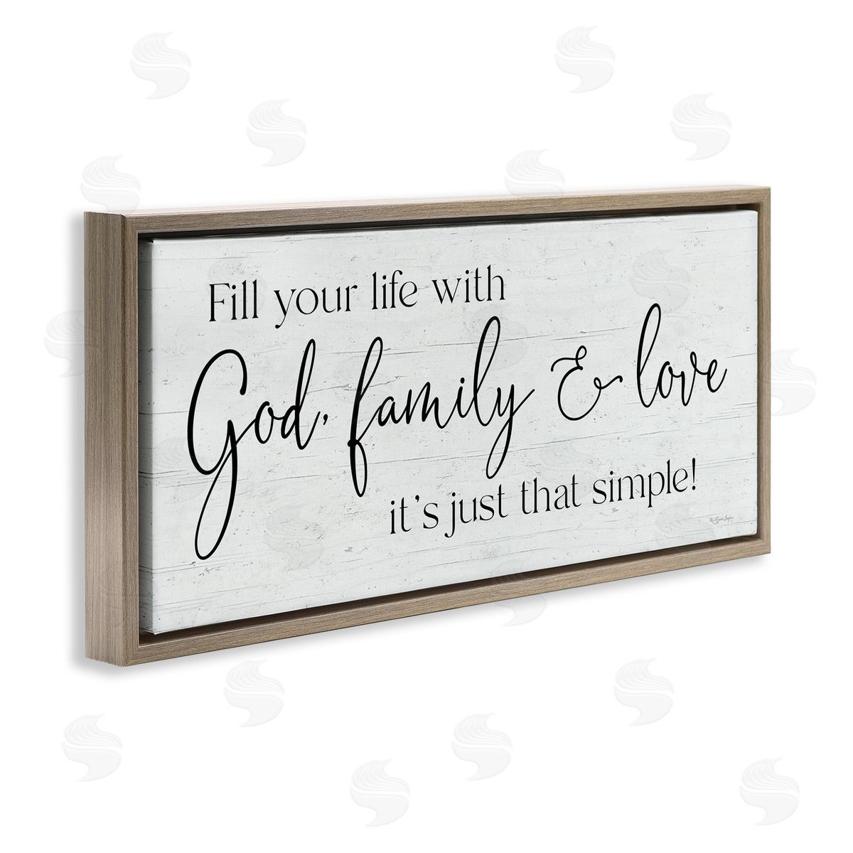 Susie Boyer Rustic Religious Family Quote Uplifting Calligraphy Phrase