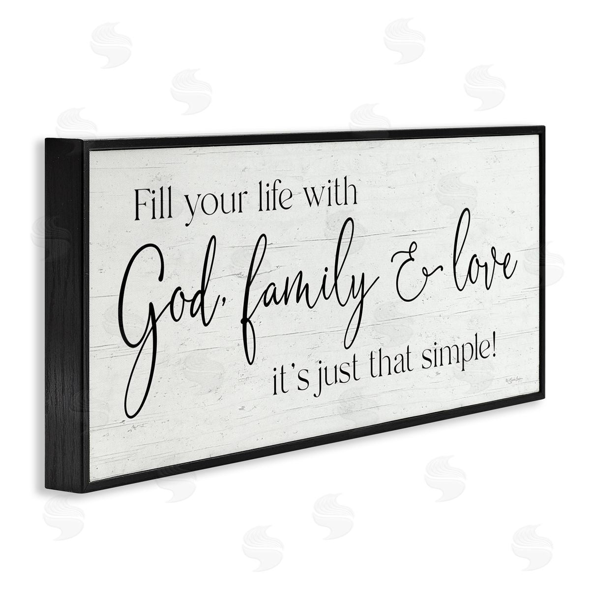 Susie Boyer Rustic Religious Family Quote Uplifting Calligraphy Phrase