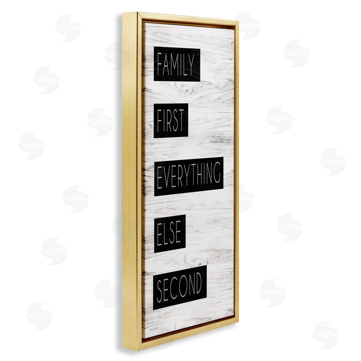 Cindy Jacobs Family First Loving Phrase Rustic Birch Pattern