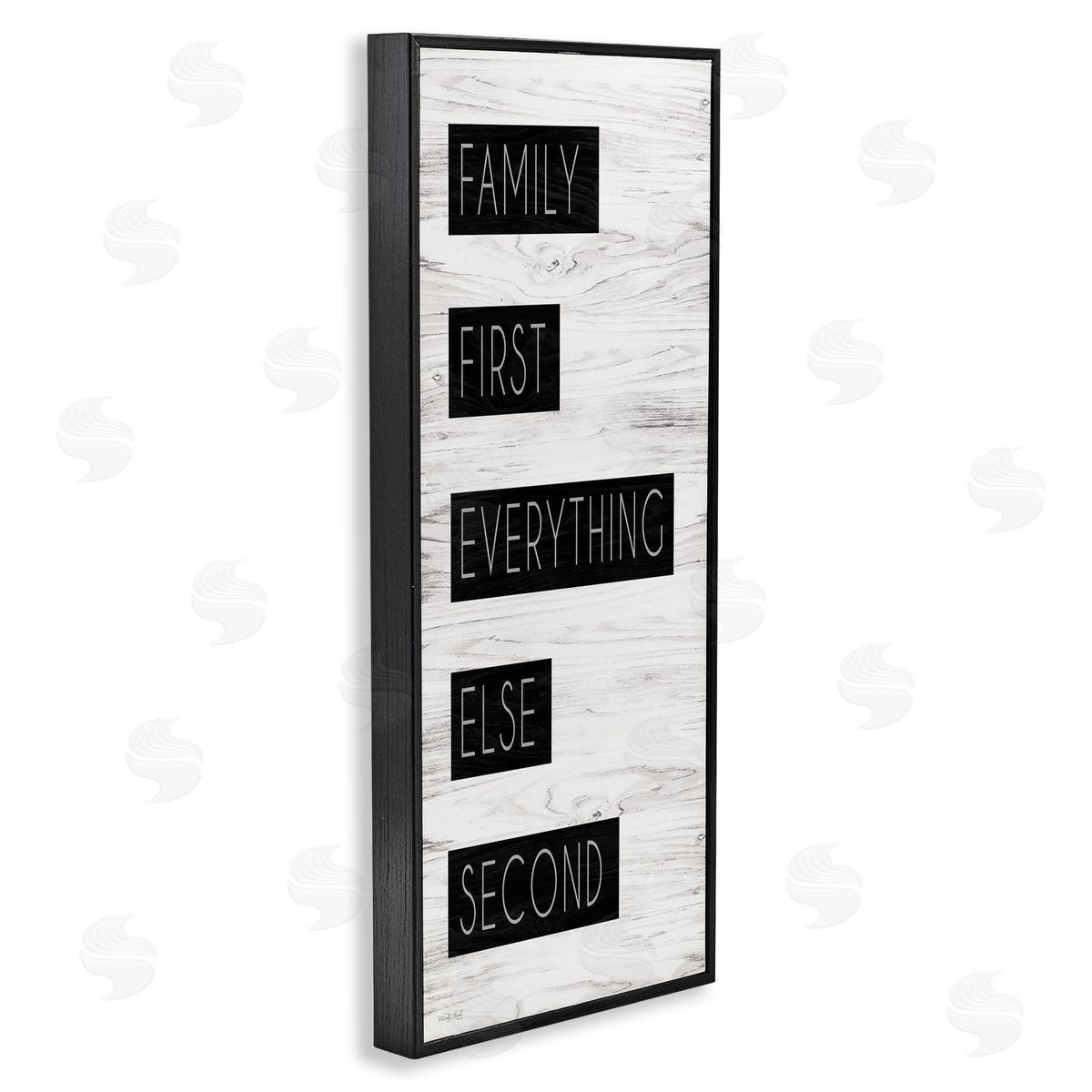 Cindy Jacobs Family First Loving Phrase Rustic Birch Pattern