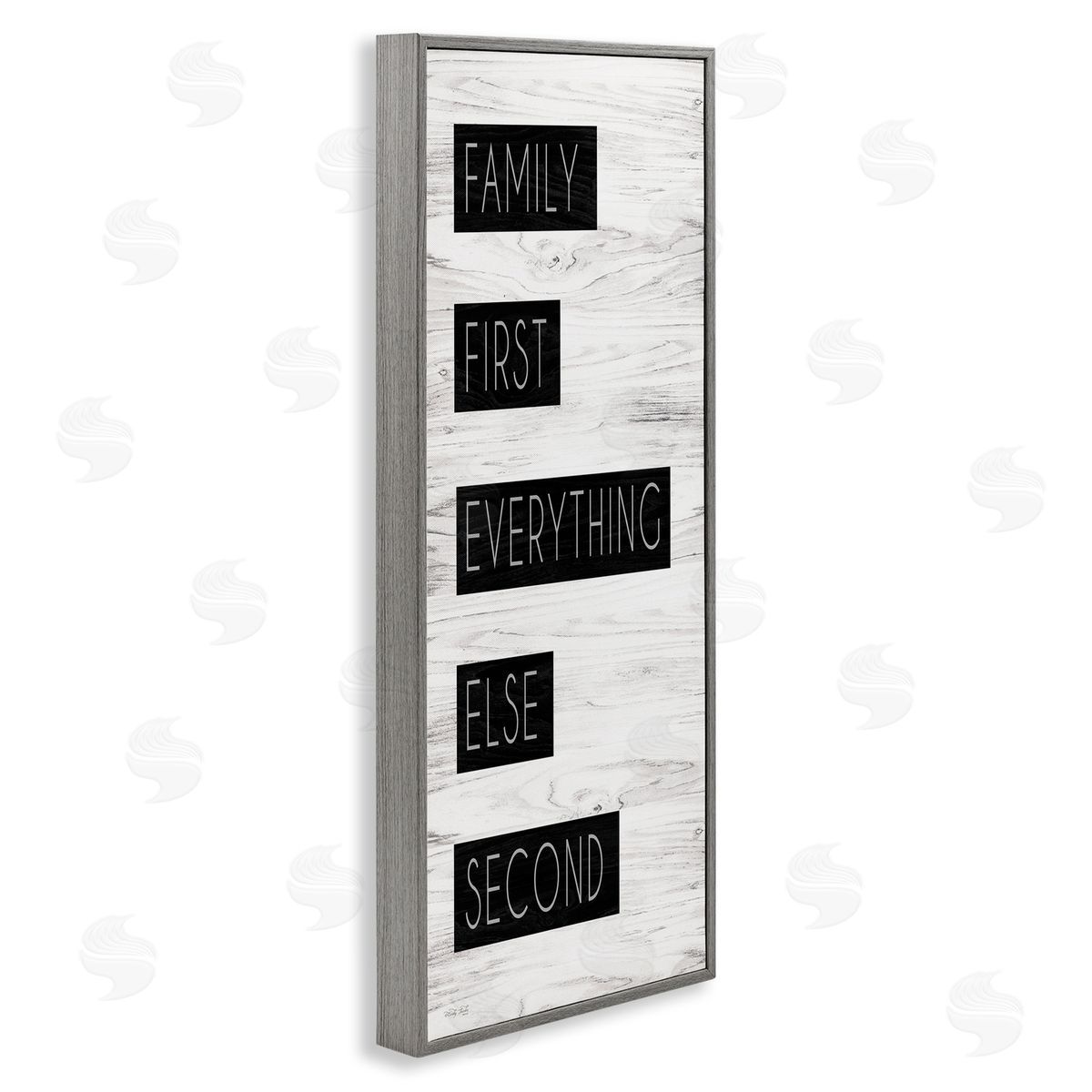 Cindy Jacobs Family First Loving Phrase Rustic Birch Pattern