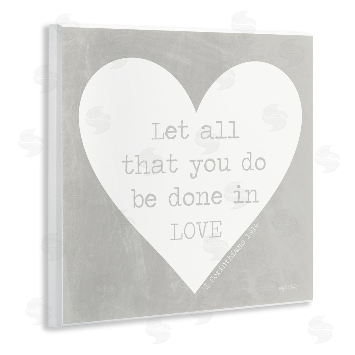 Imperfect Dust Uplifting Religious Quote Bible Verse Heart Shape Wooden Wall Plaque Art Print