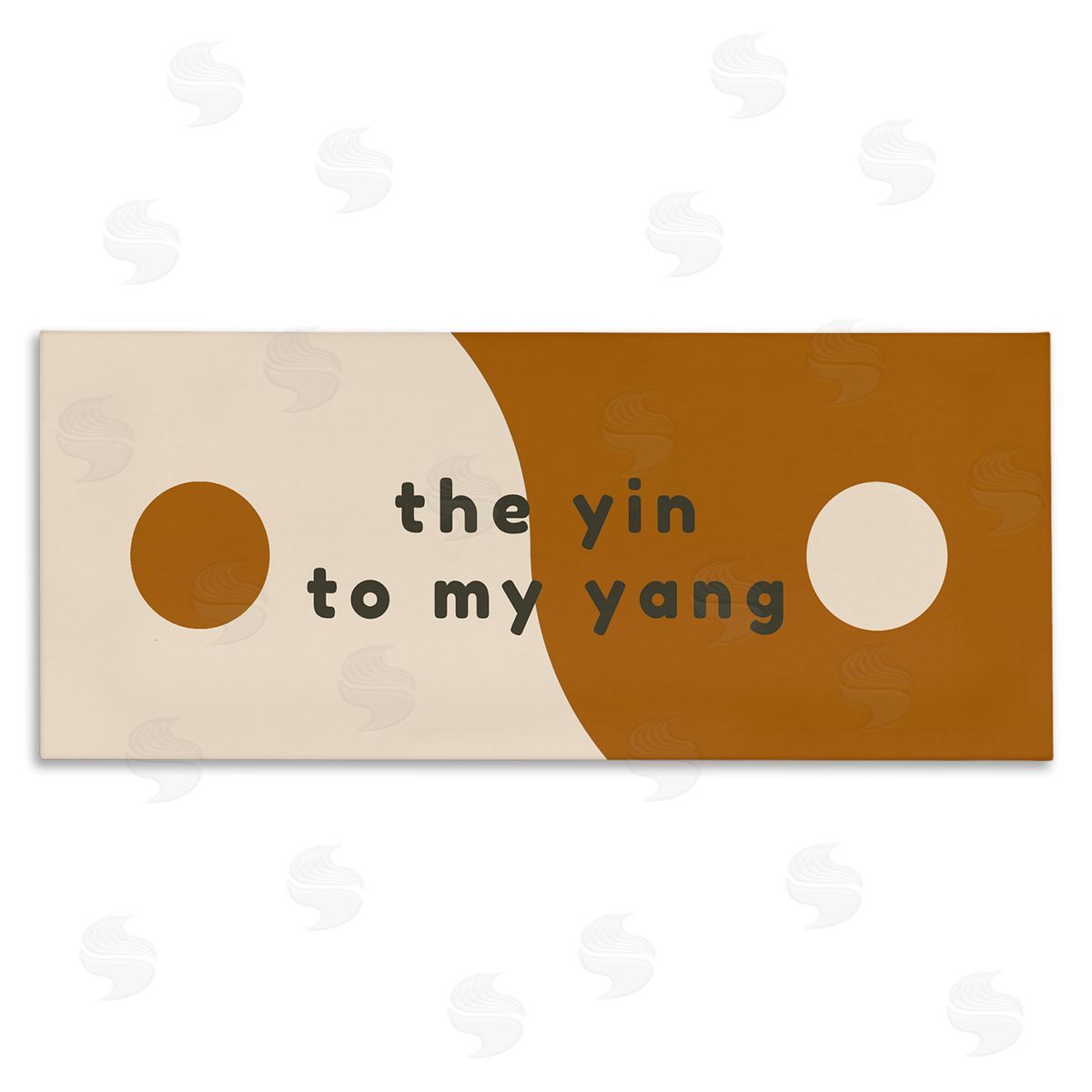 Stupell Studio Yin To My Yang Romantic Harmony Balance Symbol