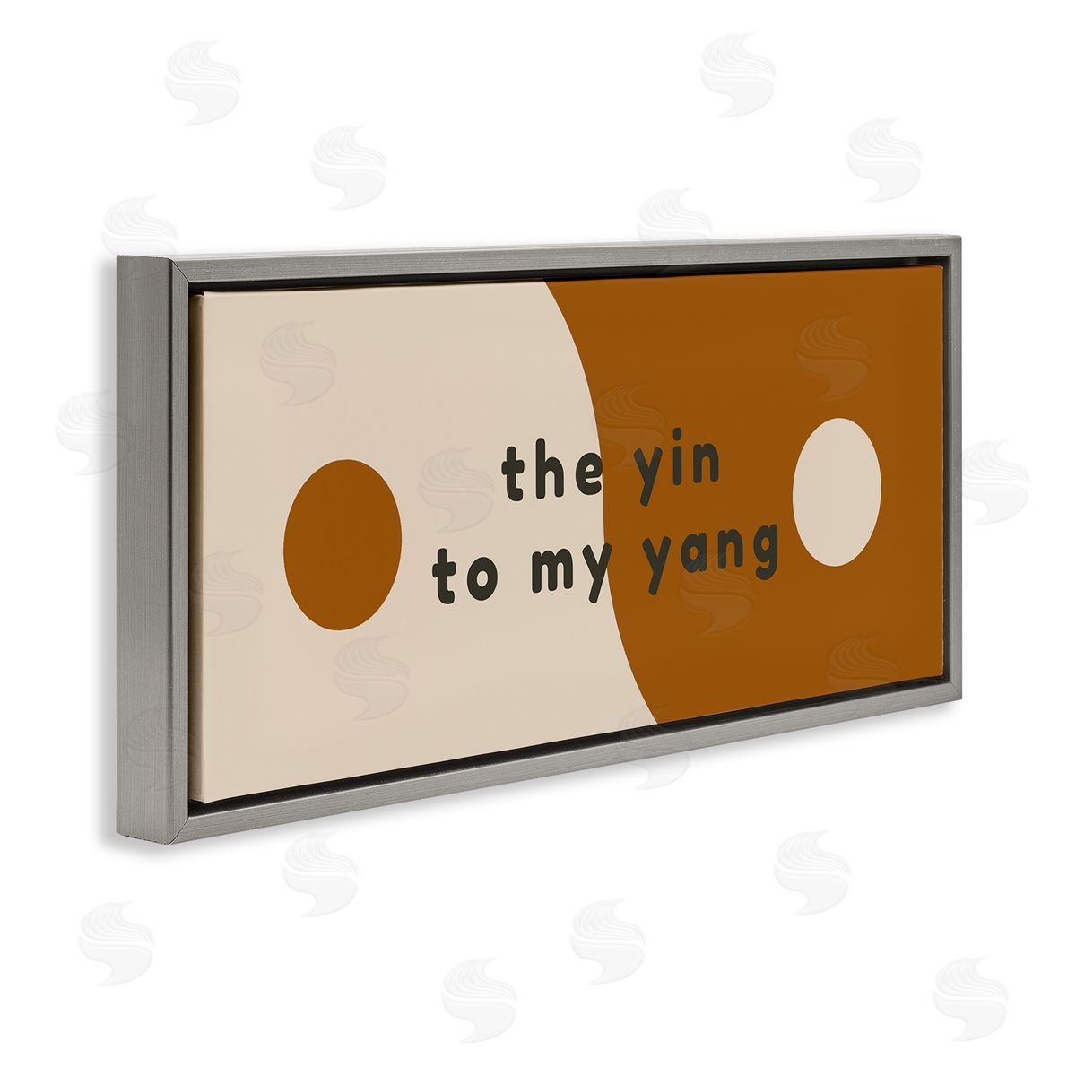 Stupell Studio Yin To My Yang Romantic Harmony Balance Symbol