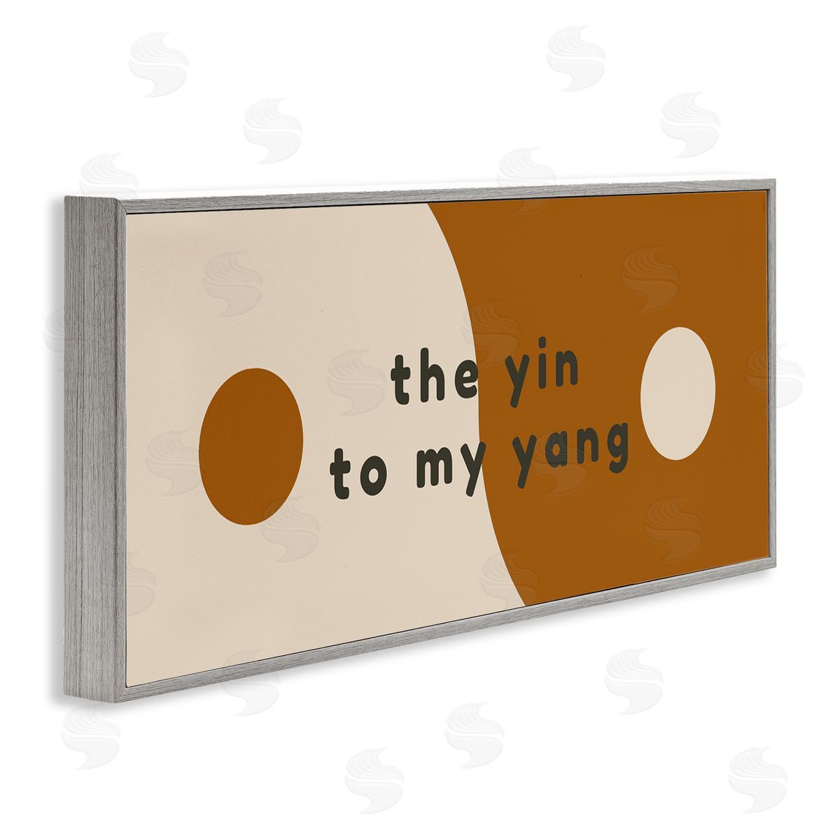 Stupell Studio Yin To My Yang Romantic Harmony Balance Symbol