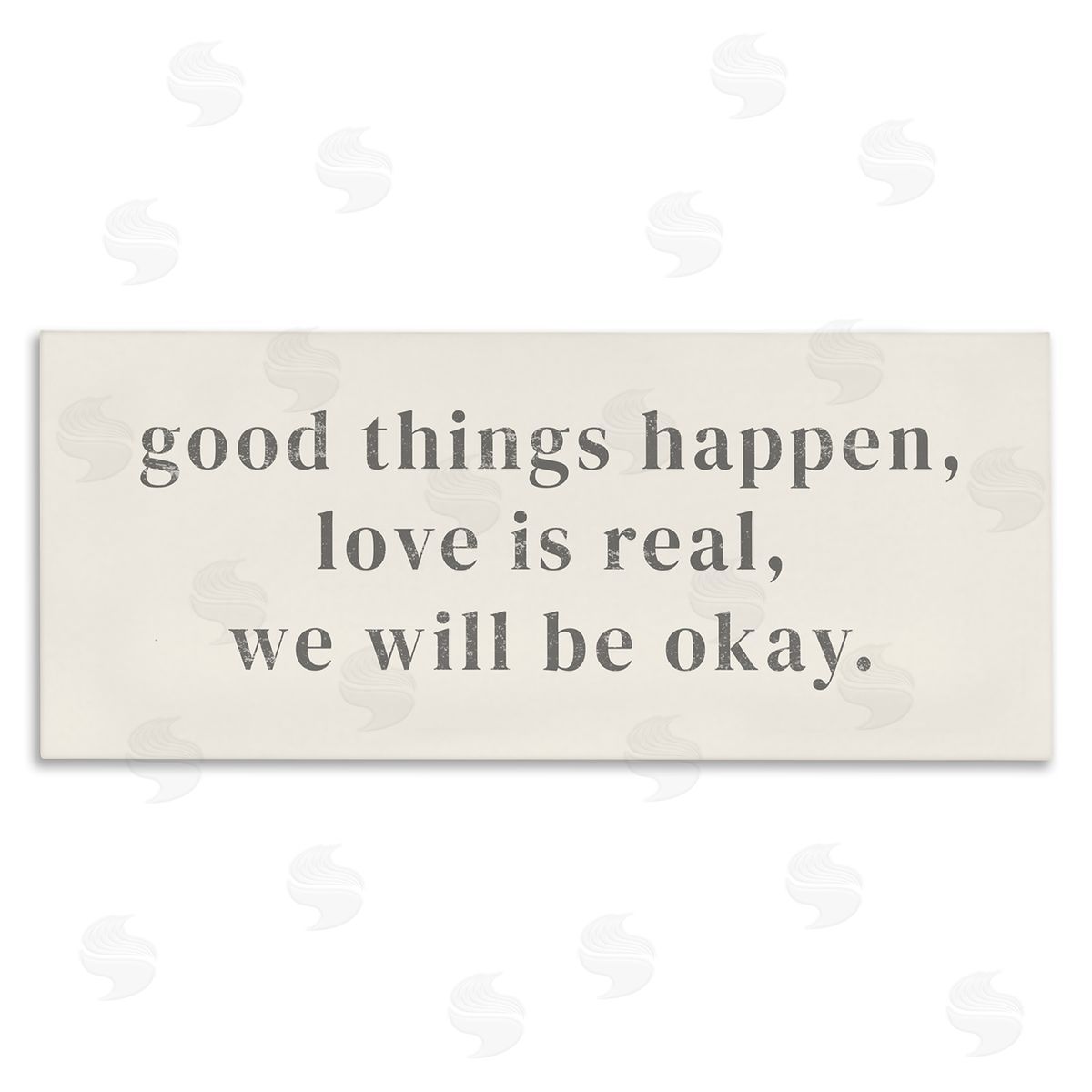 Stupell Studio We Will Be Okay Soothing Encouragement Sentiment